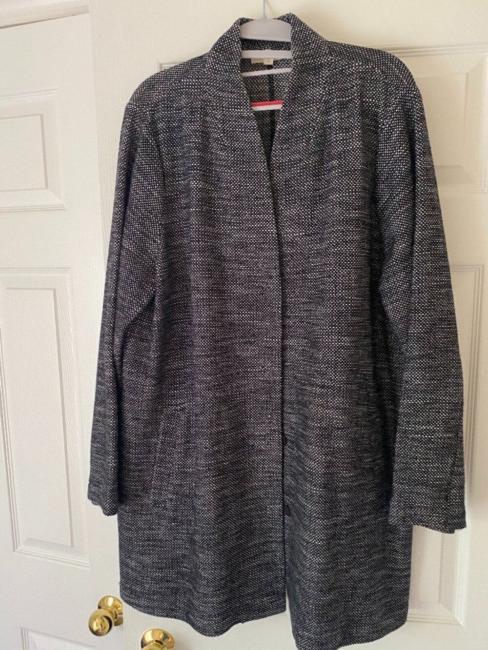 Eileen Fisher Cotton Tweed Jacket